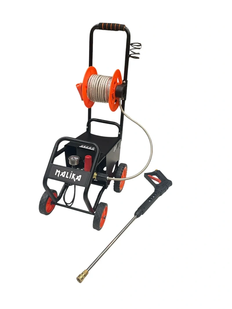 2225 MALİKA OTO YIKAMA MAKİNESİ 110BAR 800W - Görsel 1
