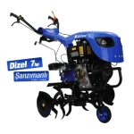 FTN310 Dizel Marşlı/İpli Çapalama Makinesi 7 HP