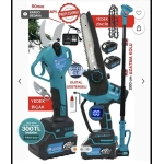 MUR 9011 ÜÇLÜ BUDAMA SET 50 MM MAKAS+23.5 DİŞ TESTERE-TELESKOBİK KOL