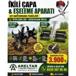 2 Lİ ÇAPALA APARSTI OT MOTORUNA TAKILAN