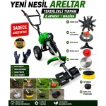 8 APARAT 1 MAKİNA TEKERLİ OT BİÇME MAkinası - Görsel 3