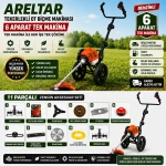6 APARATLI TEKERLEKLİ OT BİÇME MAKinası
