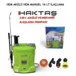 HEM KOLLU HEM ŞARJLI İLAÇLAMA MAKİNASI