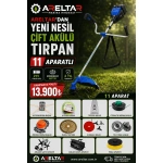 YENİ NESİL ÇİFT AKÜLÜ TIRPAN 11 APARATLI