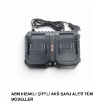 ABM KIZAKLI ÇİFTLİ AKÜ ŞARJ ALETİ TÜM MODELLER