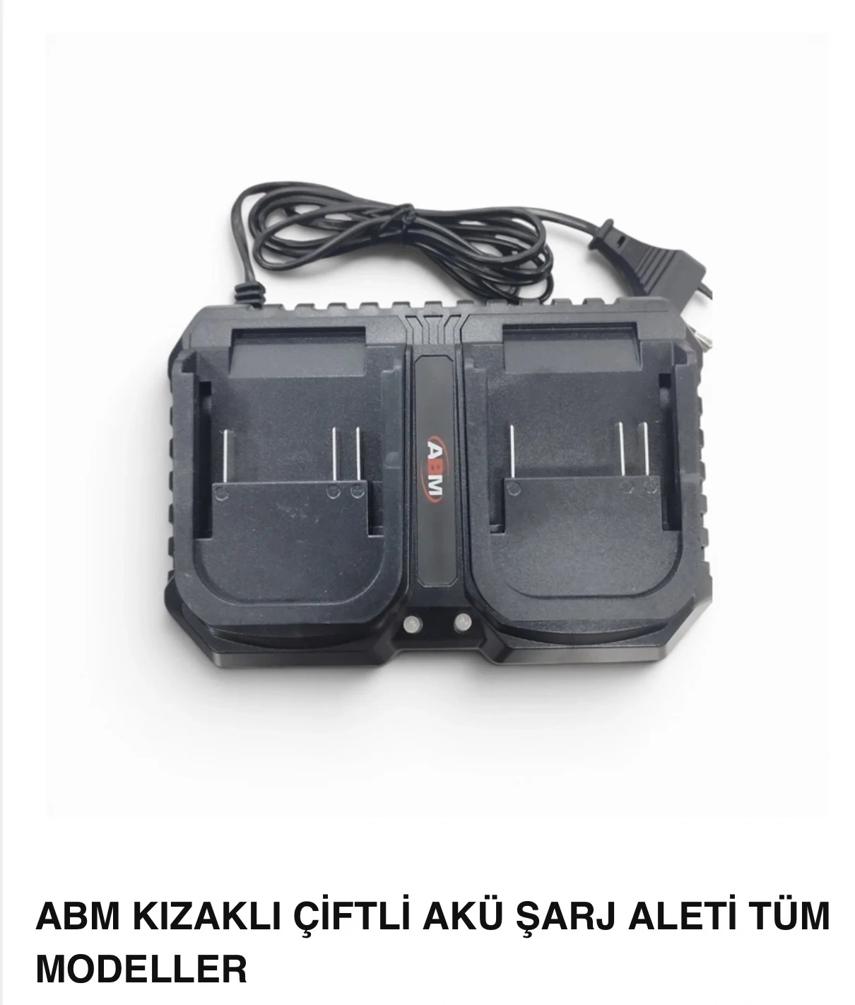 screenshot-60 ABM KIZAKLI ÇİFTLİ AKÜ ŞARJ ALETİ TÜM MODELLER - Görsel 1