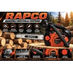 RAPCO İNCE PALA BENZİNLİ BUDAMA TESTERSİ