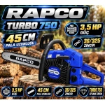 RAPCO EFSANE 3.5 HP TURBO 750 45 CM PALA 36/325
